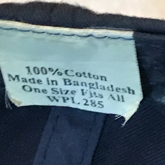 Paramount Apparel Gulf Oil Adjustable Navy Blue Cap - Picture 12 of 13